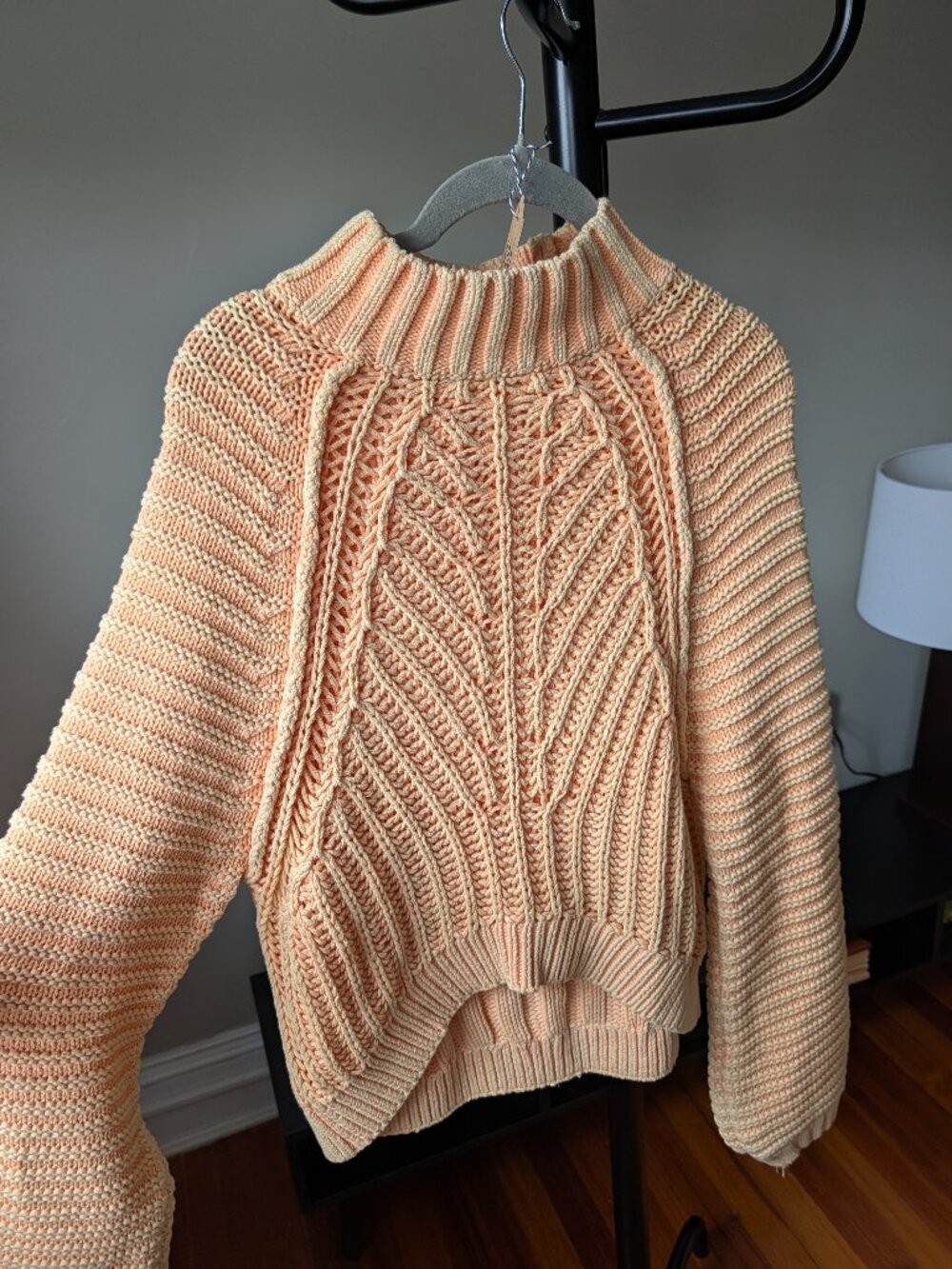 Free People Women's Orange Jumper